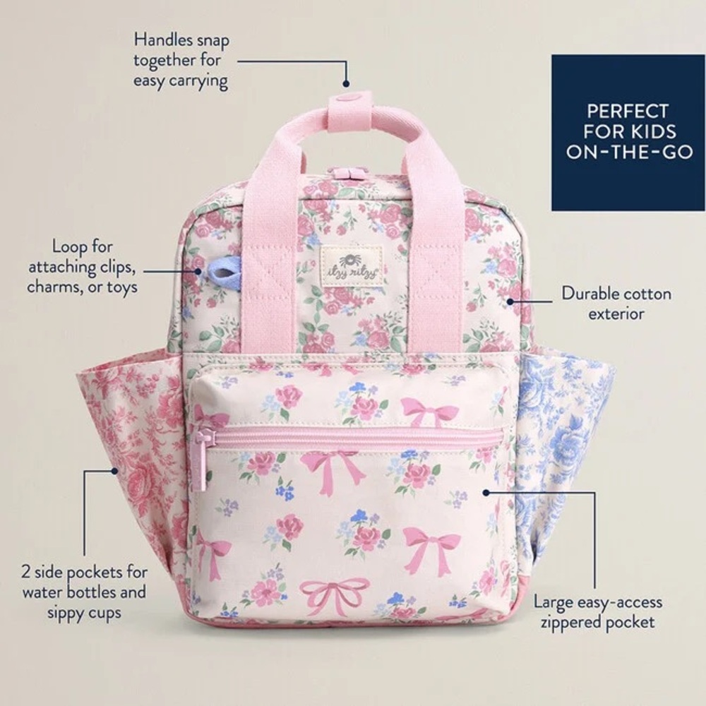 Itzy Ritzy - Itzy Bitzy Bag Ribbons and Roses - Picture 2 of 6